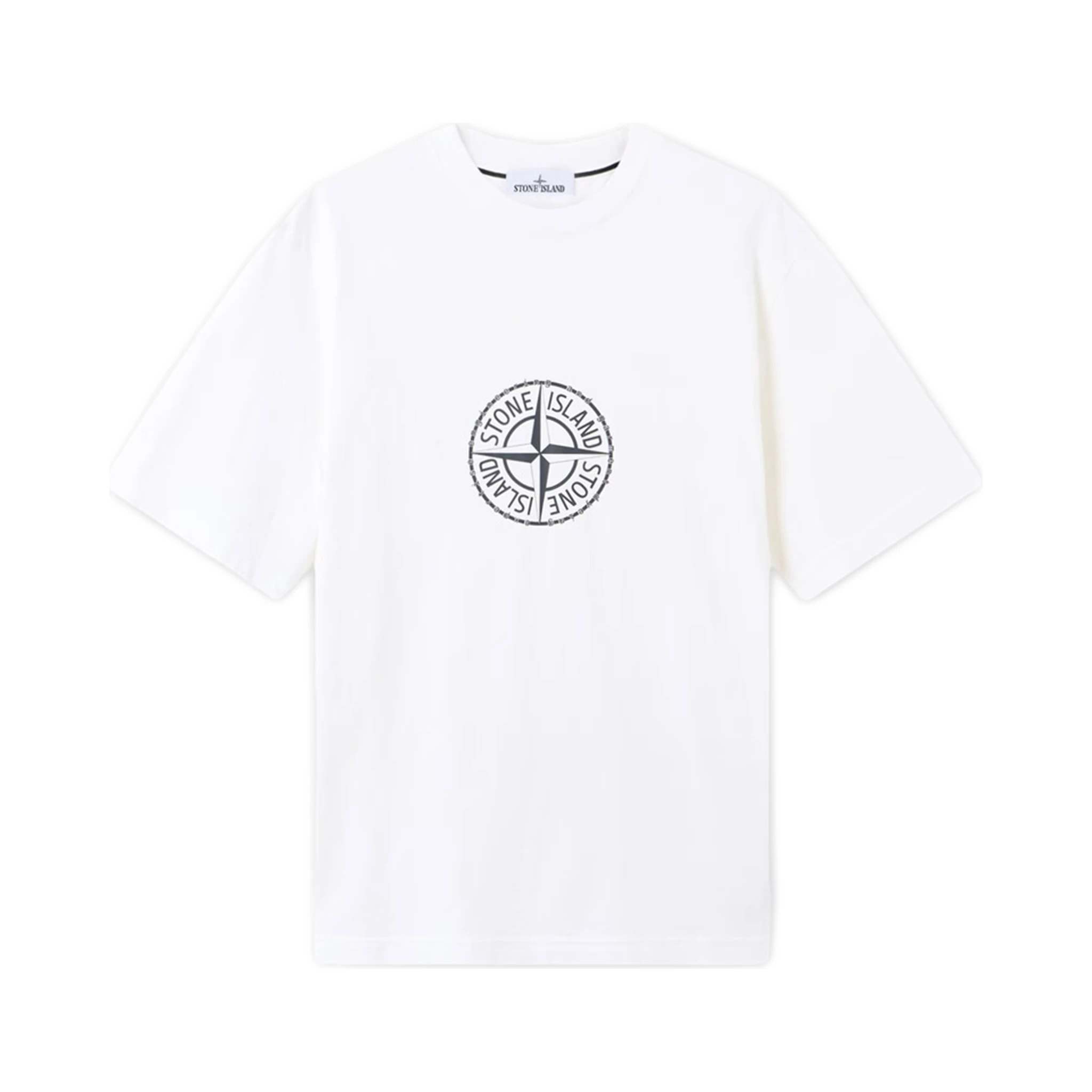 Stone Island T-shirts and Polos White