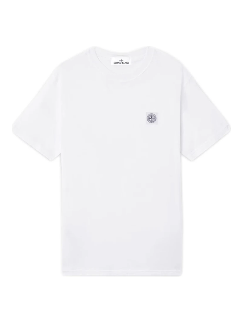 Stone Island T-shirts and Polos White