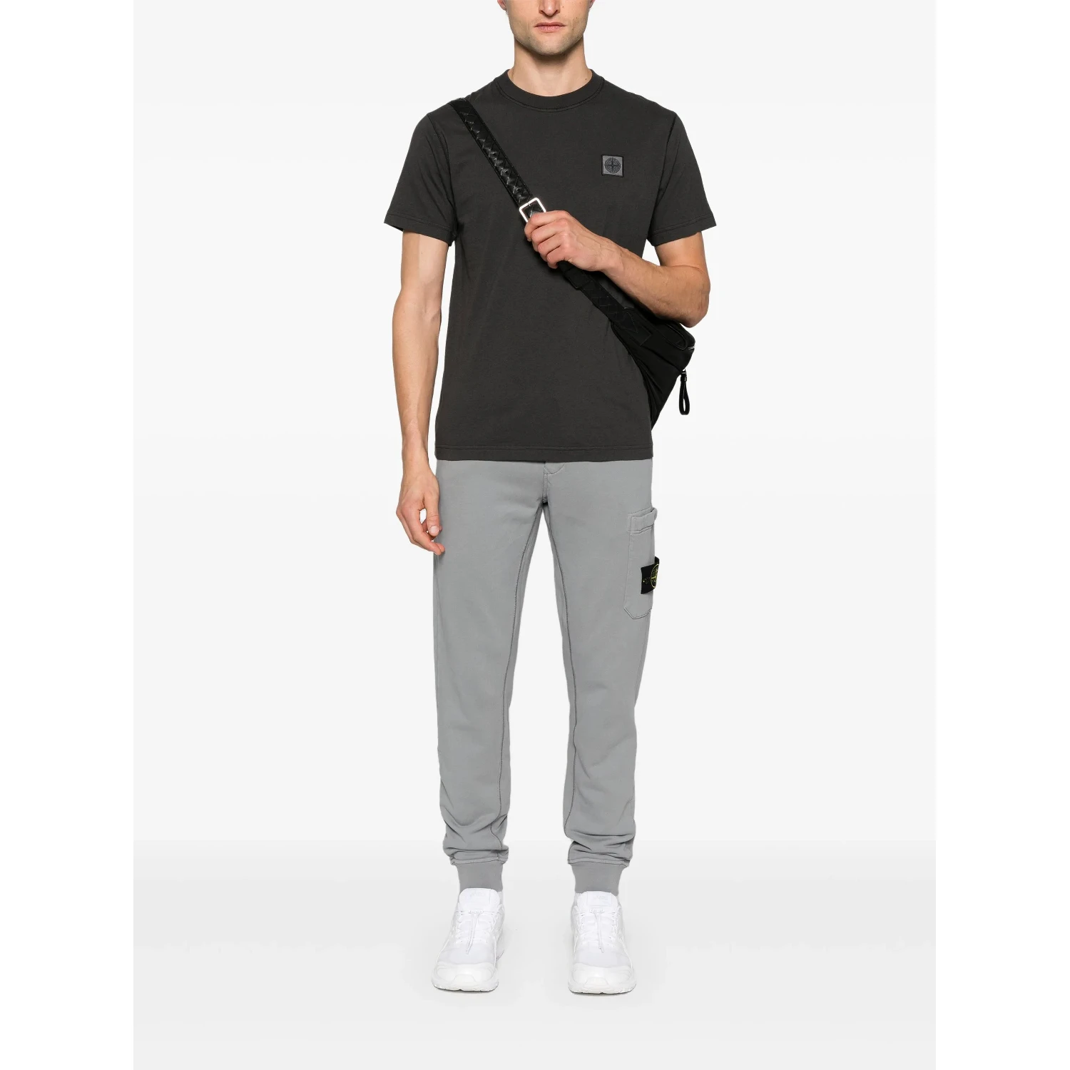 Stone Island T-shirts and Polos Grey