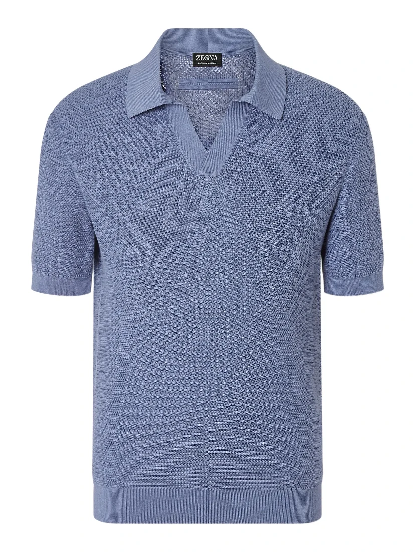 ZEGNA T-shirts and Polos Lilac