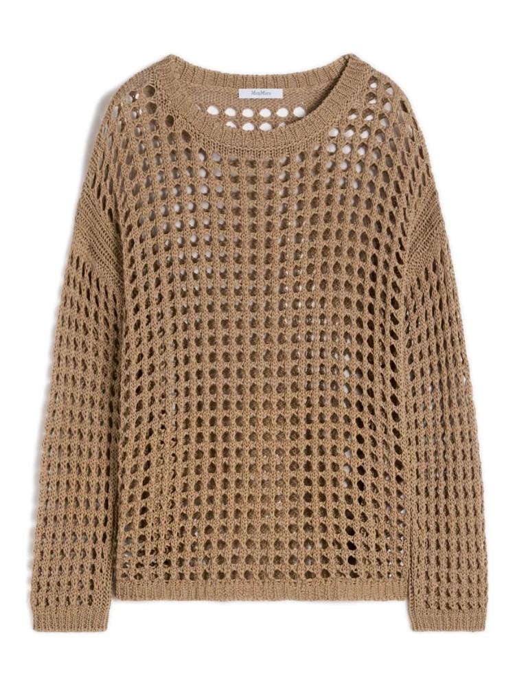 Max Mara Sweaters Brown