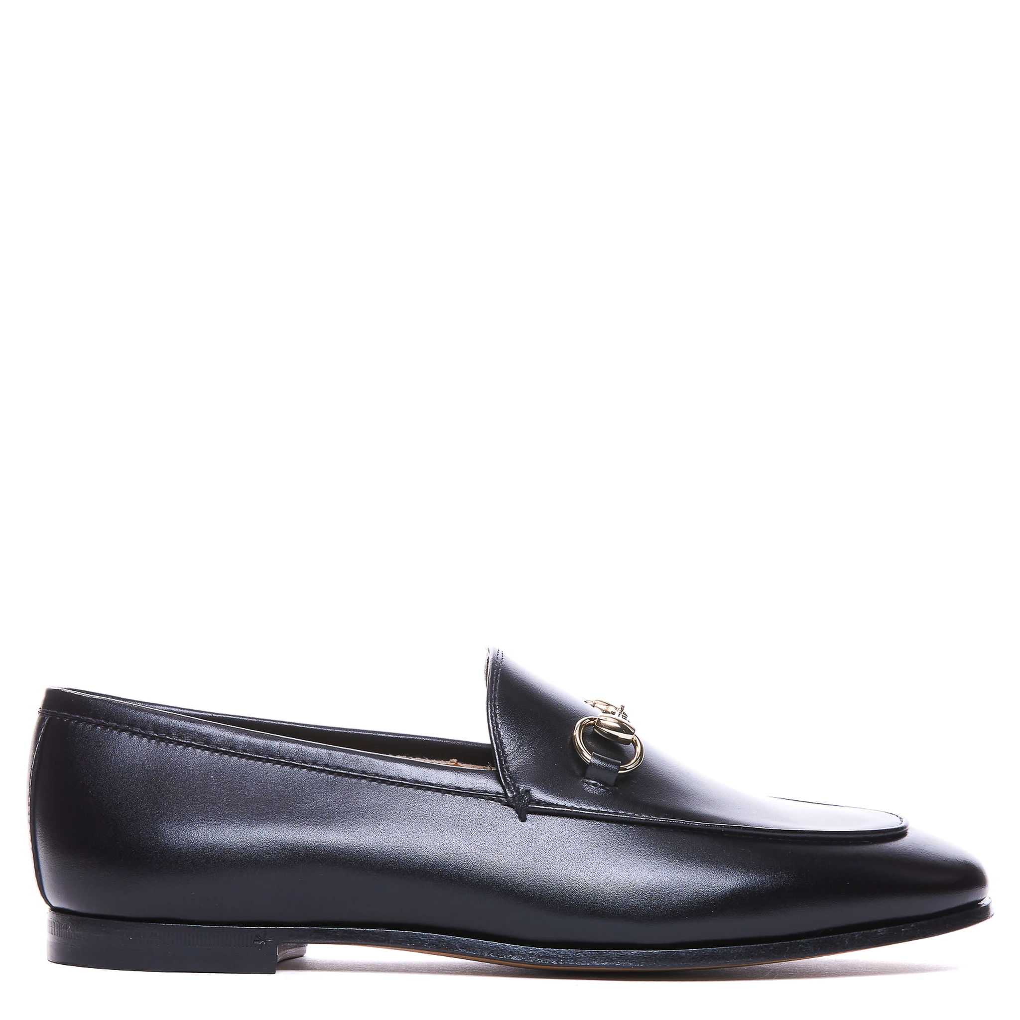 حذاء غوتشي مسطح أسود