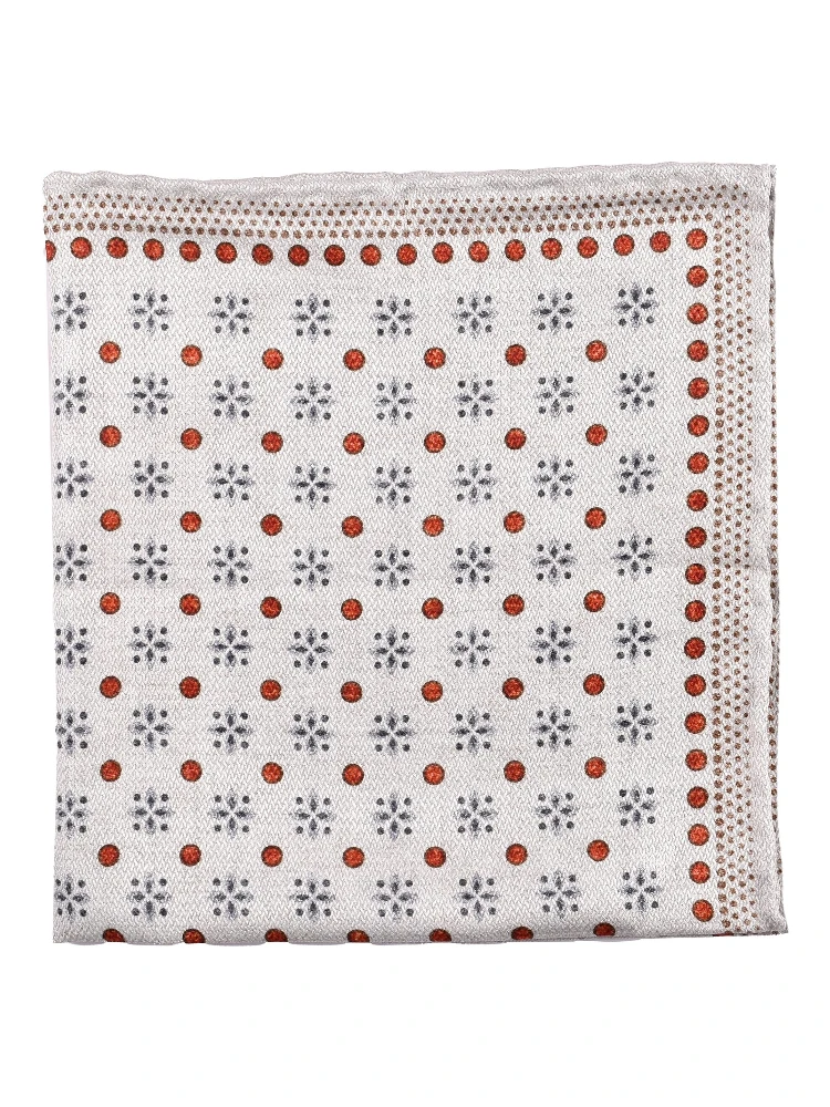 Bicolor Silk Pocket Square
