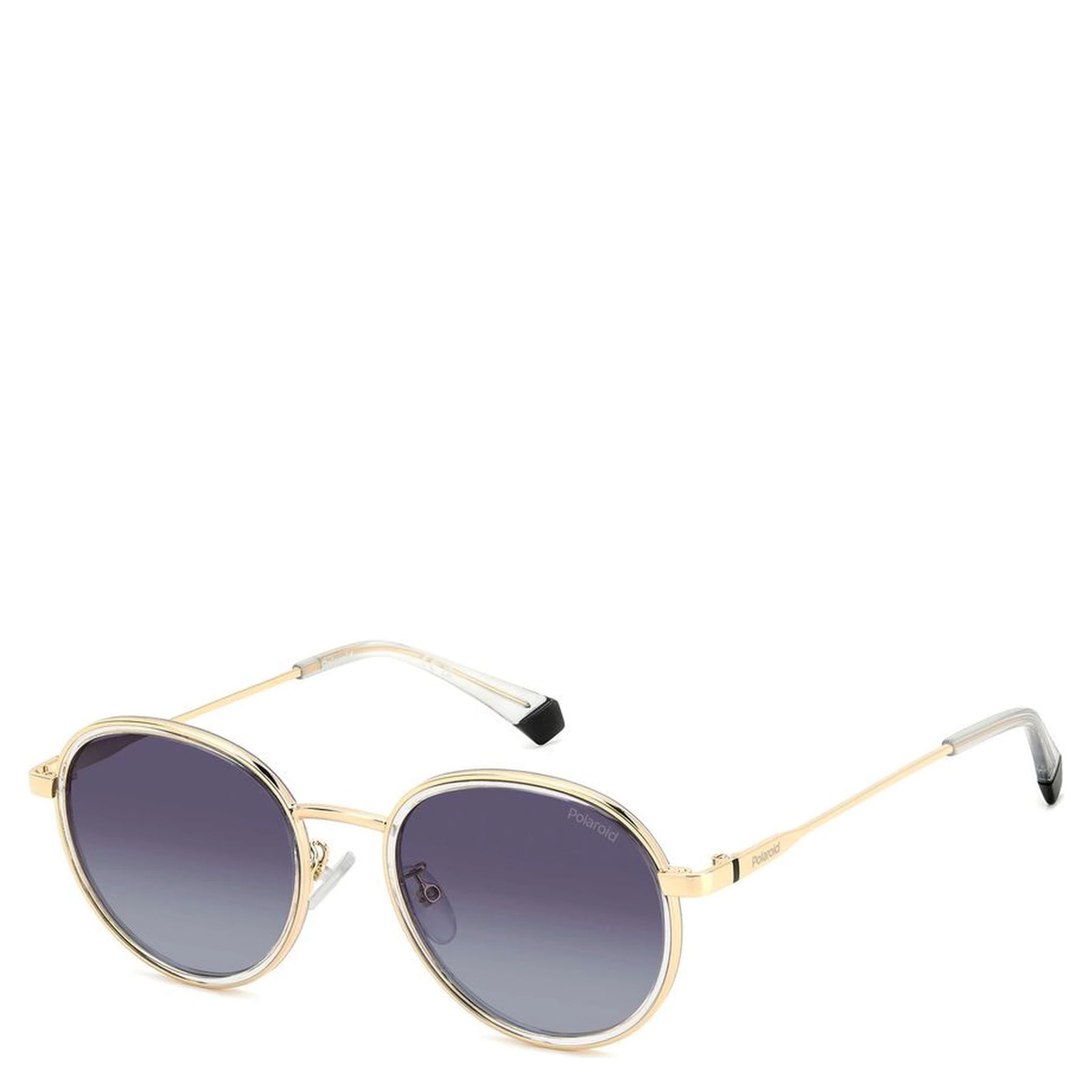 Gold Stainless Steel Sunglasses