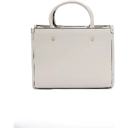 White Avenue S Tote Leather Handbag