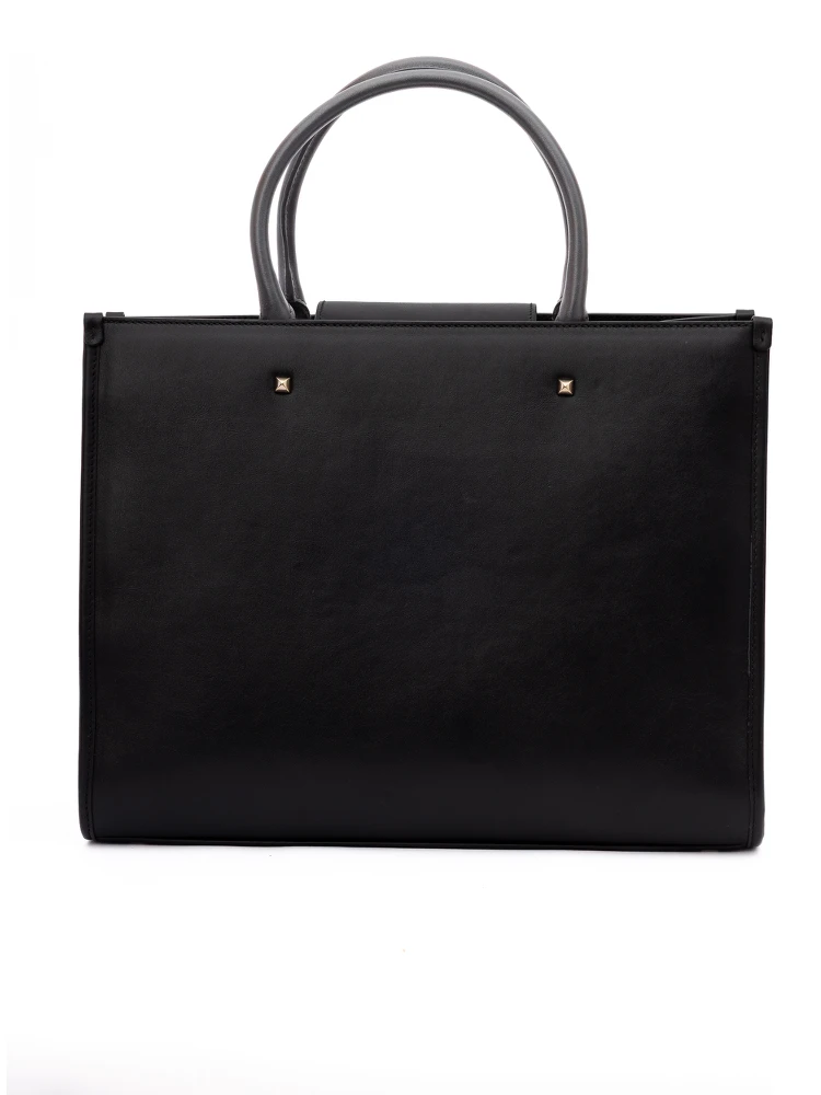 Black Avenue S Tote Leather Handbag alternative