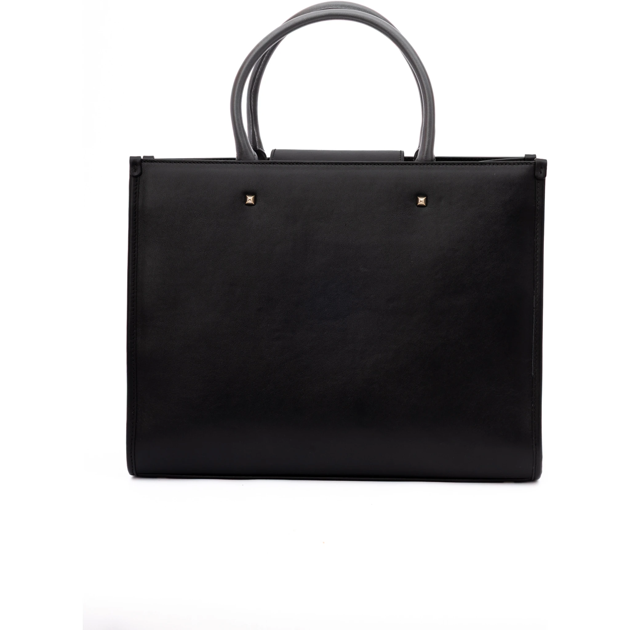 Black Avenue S Tote Leather Handbag