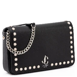 Black Leather Crossbody Bag