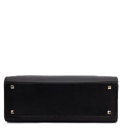 Black Avenue S Tote Leather Handbag