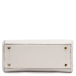 White Avenue S Tote Leather Handbag