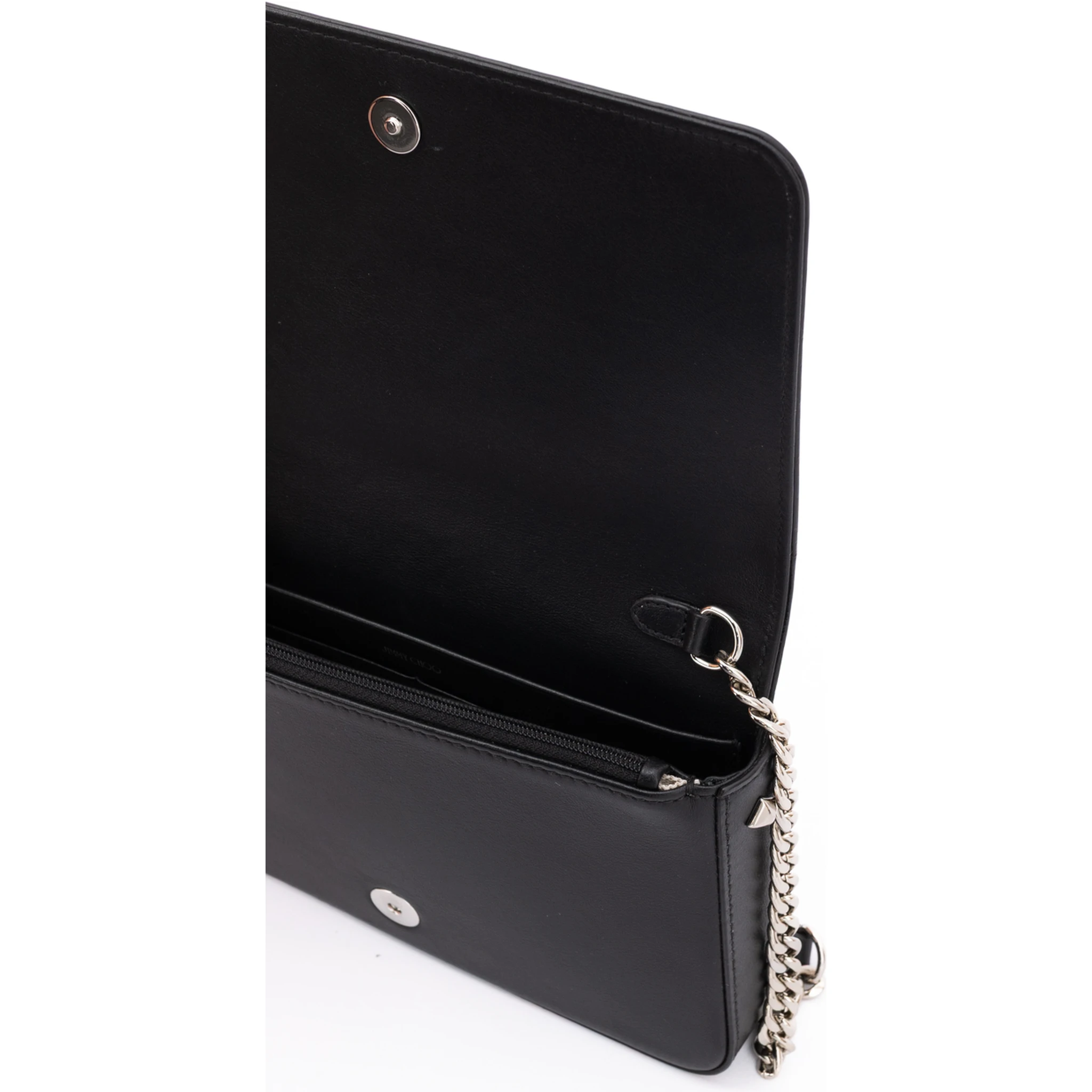 Black Leather Crossbody Bag