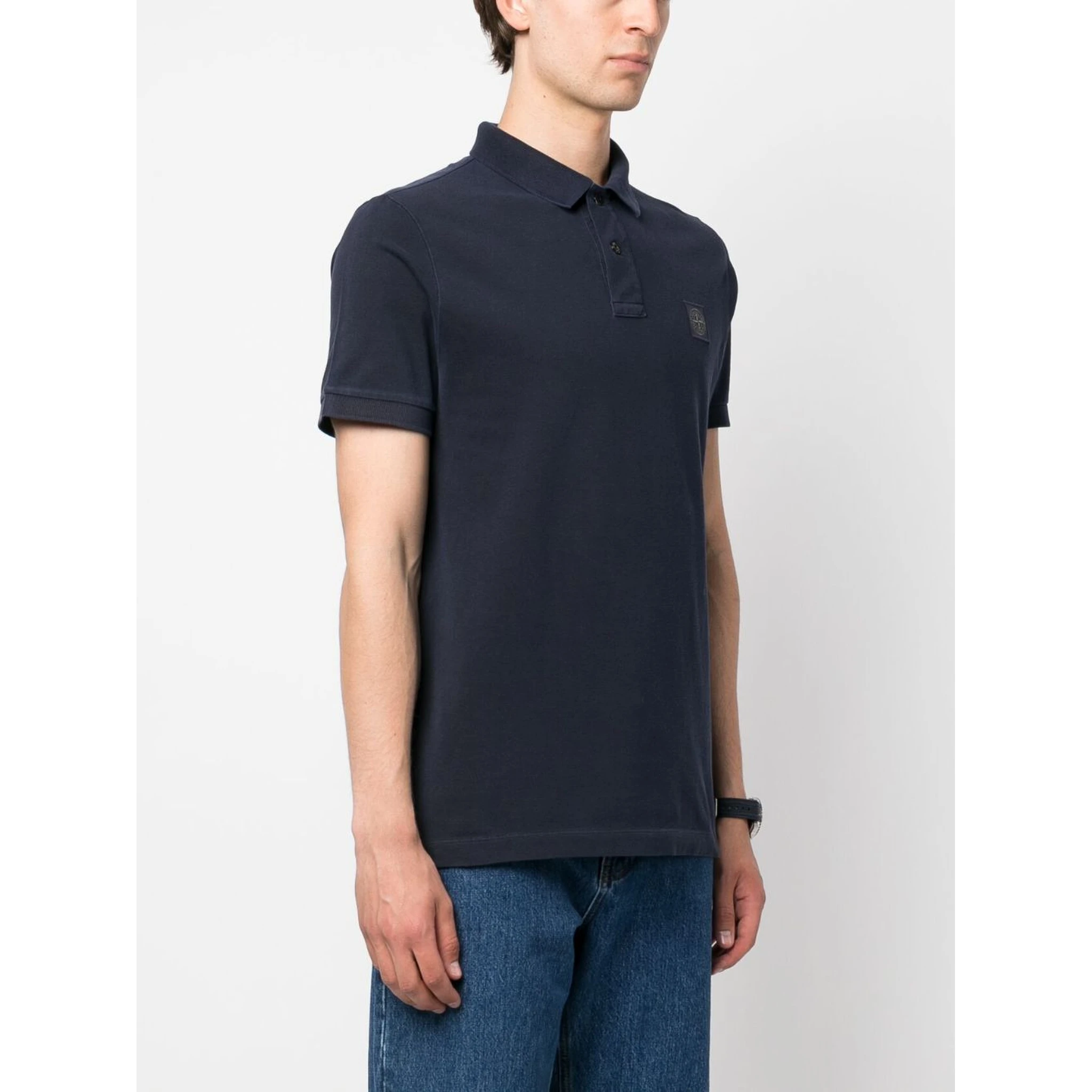 Stone Island T-shirts and Polos Blue