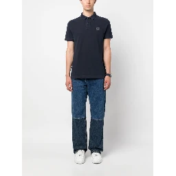 Stone Island T-shirts and Polos Blue
