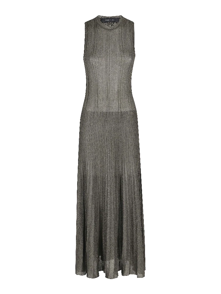 ABITO LUNGO SCOLLO TONDO SPALLA LARGA