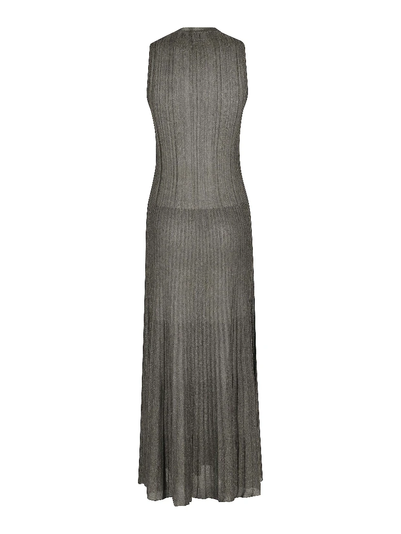 ABITO LUNGO SCOLLO TONDO SPALLA LARGA