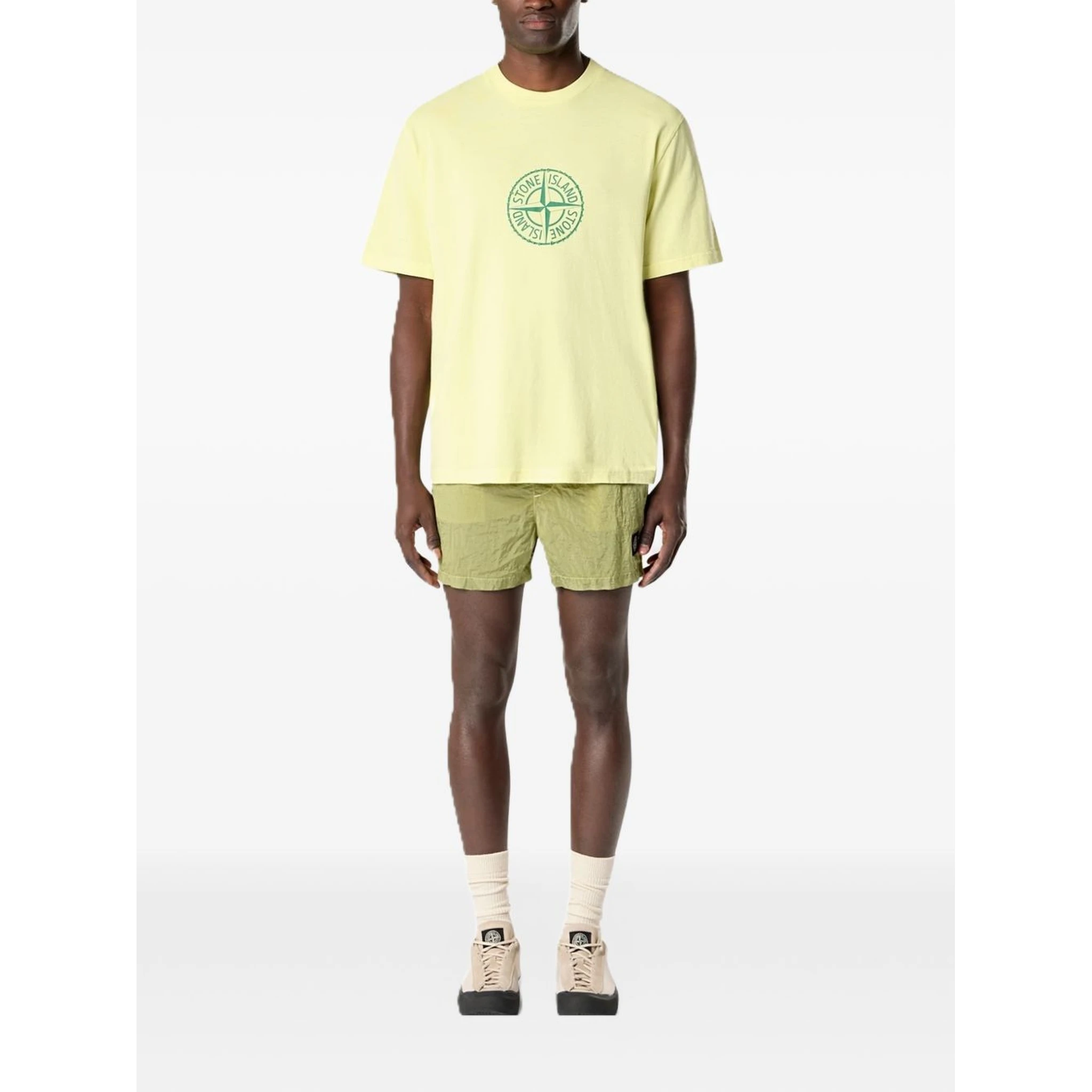 Stone Island T-shirts and Polos Yellow