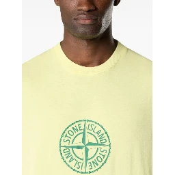 Stone Island T-shirts and Polos Yellow