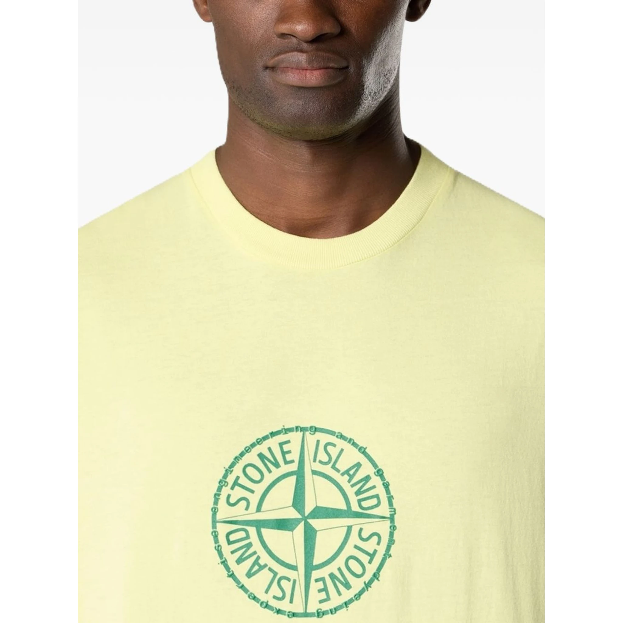 Stone Island T-shirts and Polos Yellow