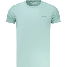 Blue Cotton T-Shirt