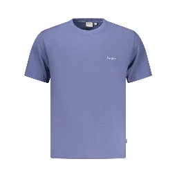 Blue Cotton T-Shirt