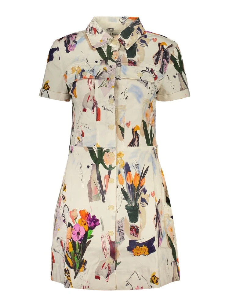 Bianco Poliammide Women Dress