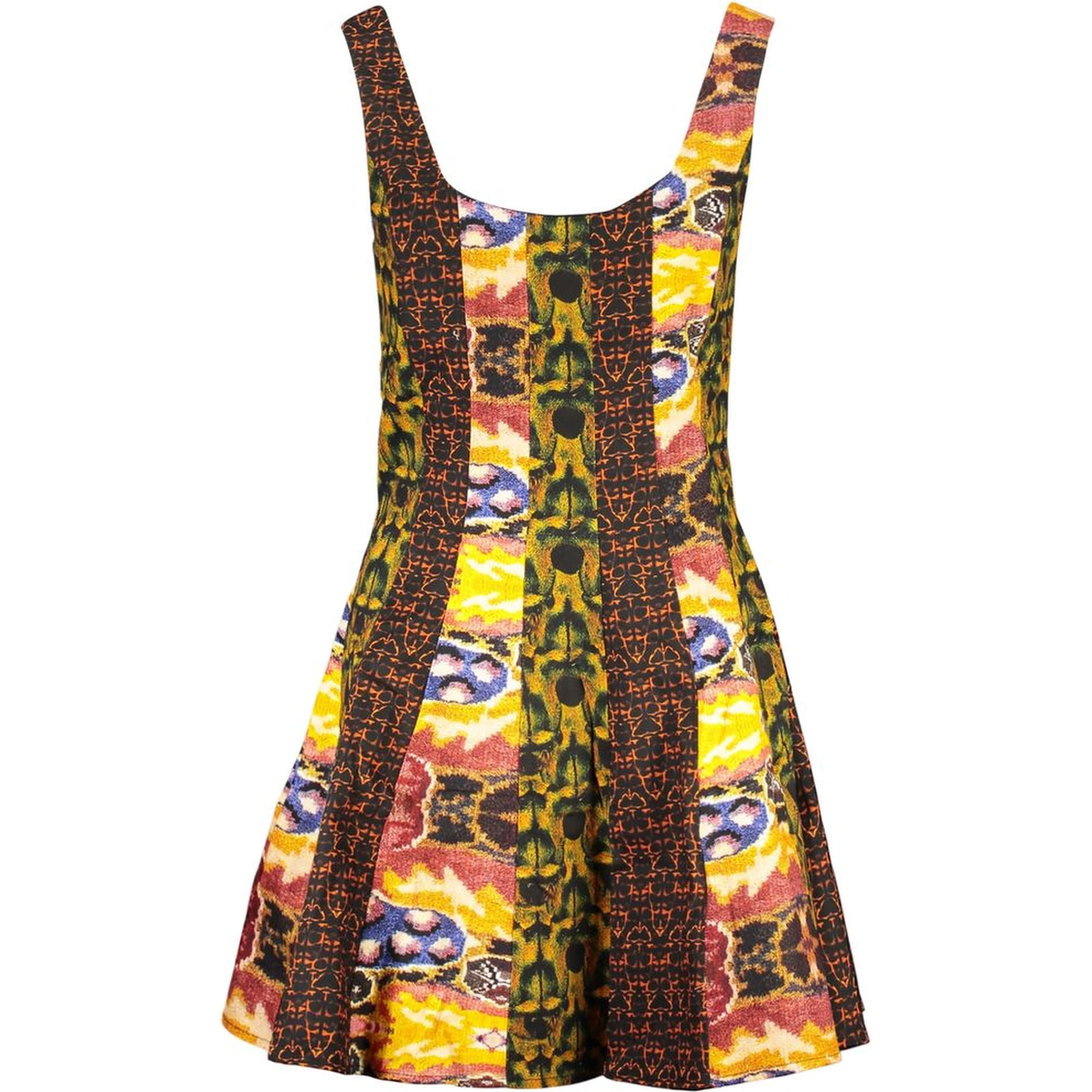 Giallo Cotton Women Dress