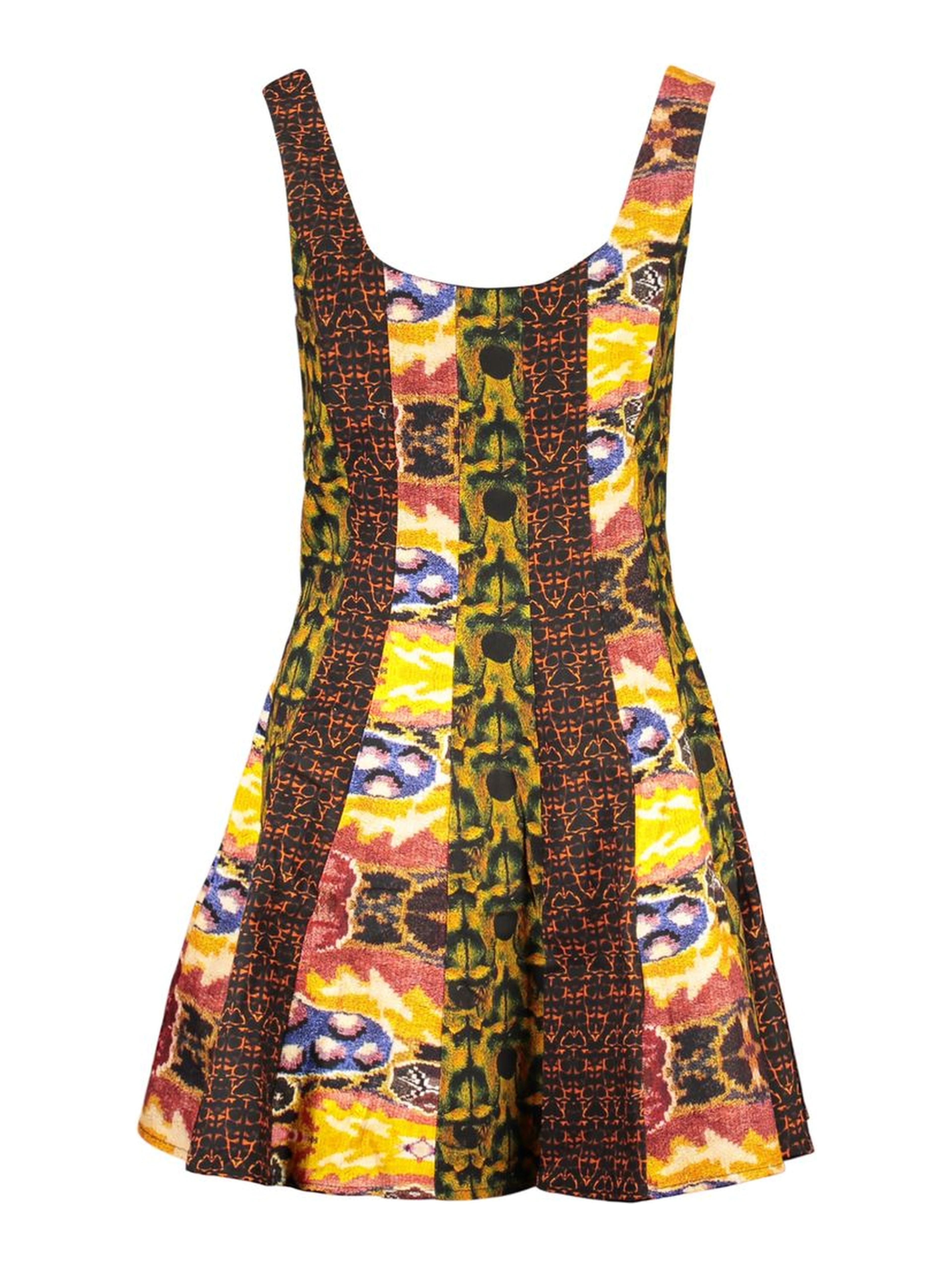 Giallo Cotton Women Dress