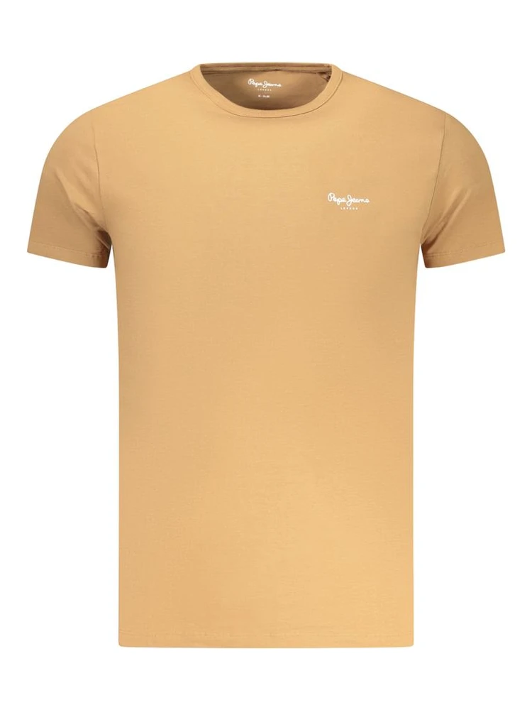 Brown Cotton T-Shirt