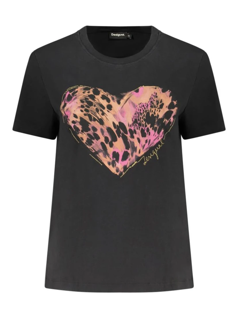 Nero Cotton Women T-Shirt