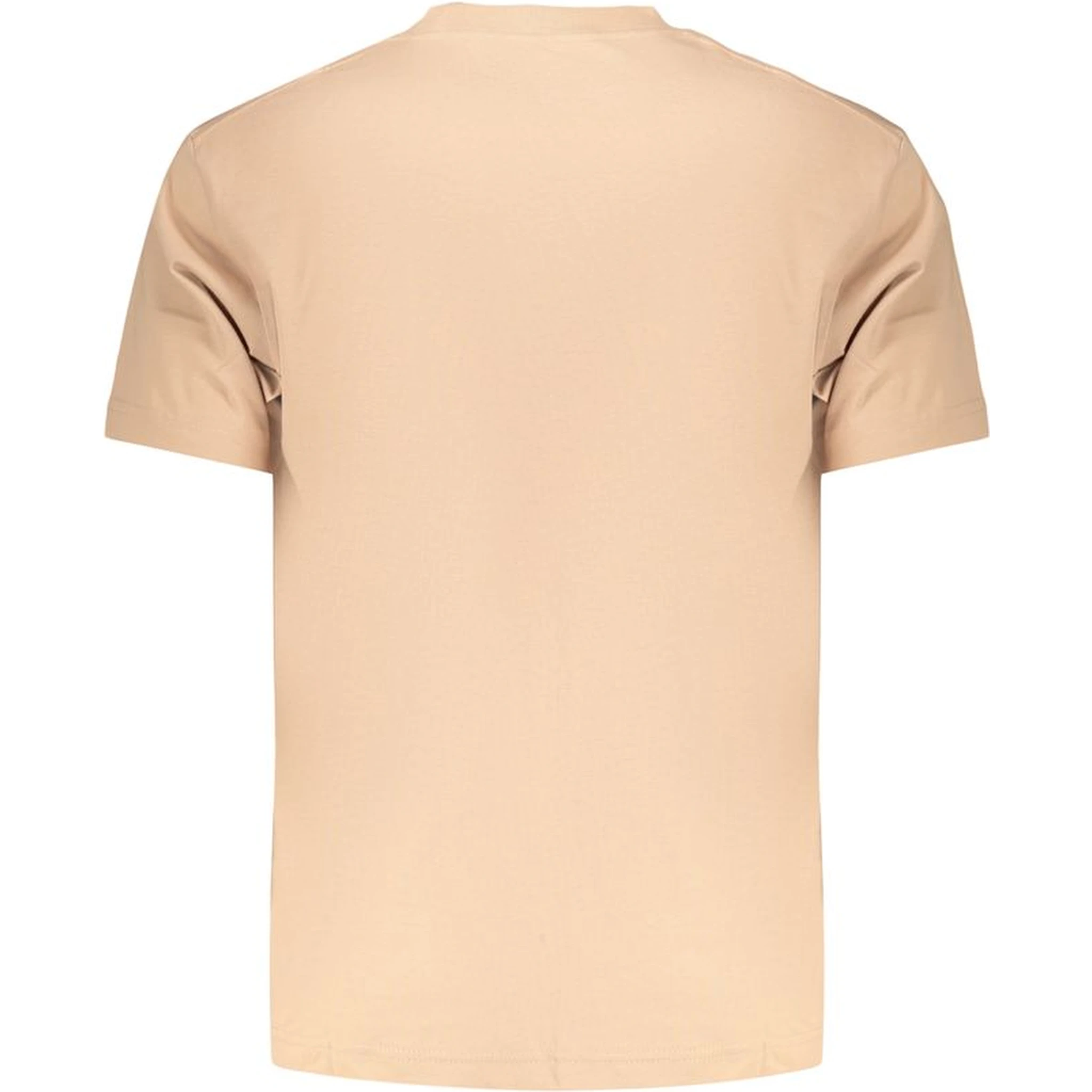 Marrone Cotton Men T-Shirt