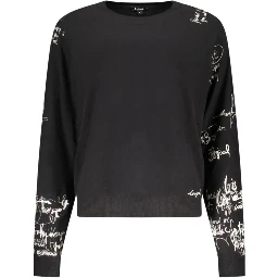 Black Viscosa Women Sweater