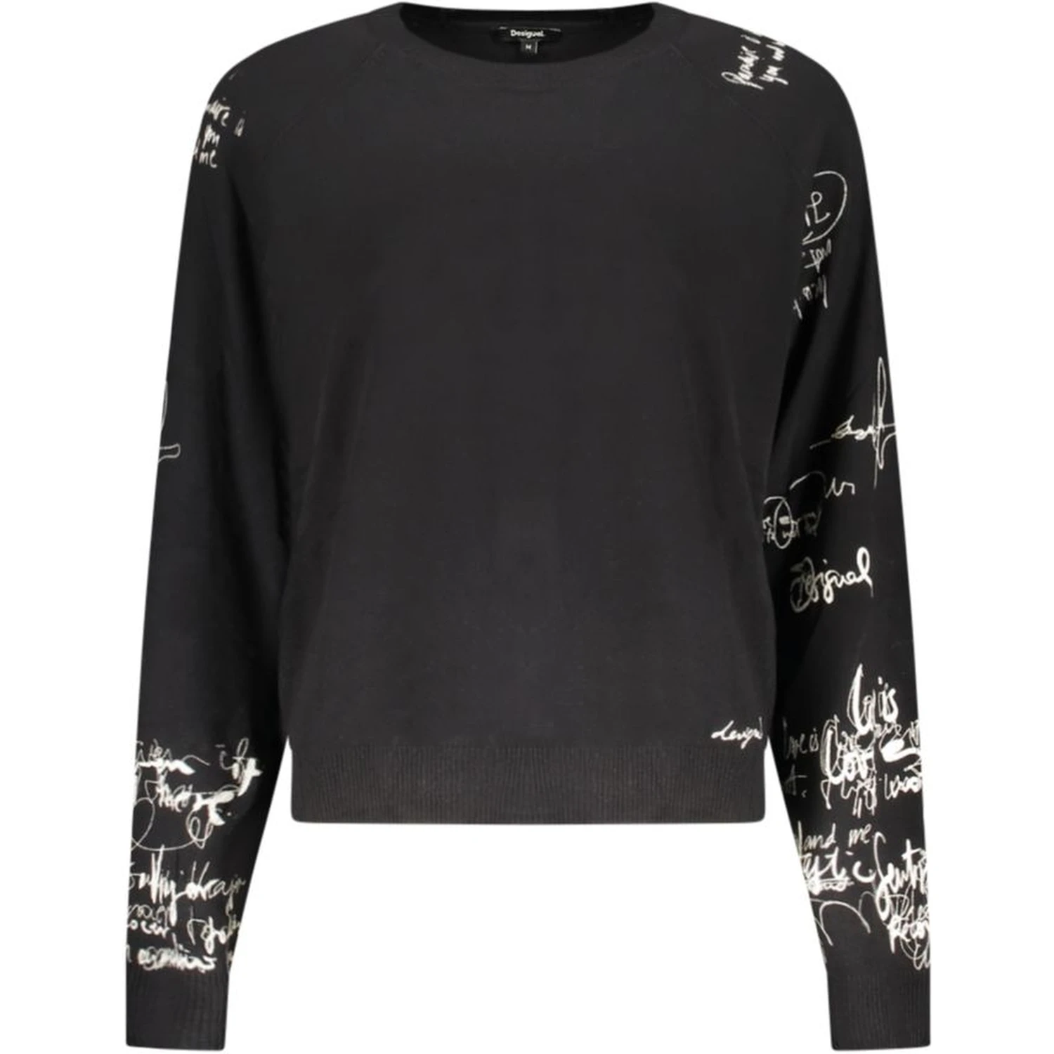 Black Viscosa Women Sweater