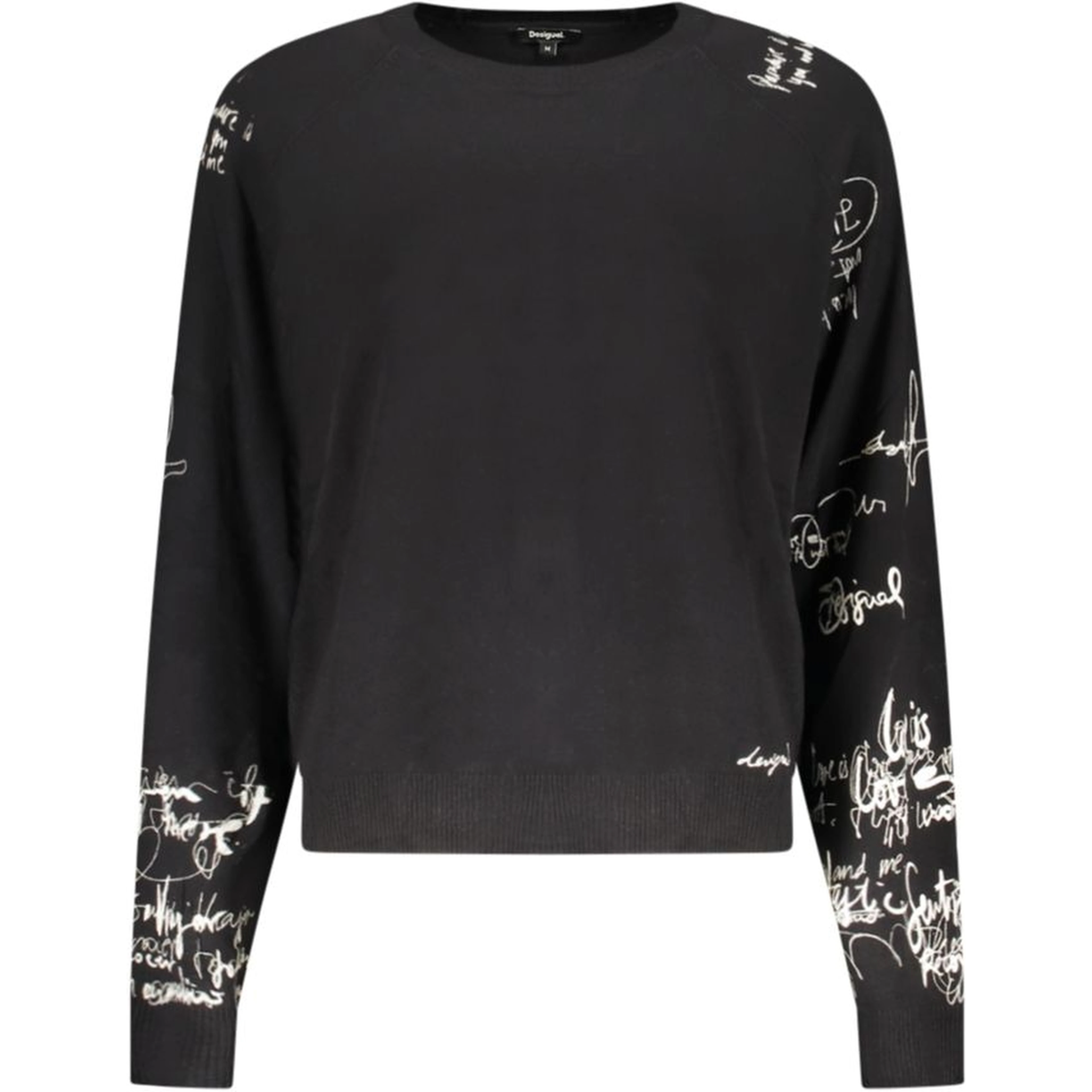 Black Viscosa Women Sweater
