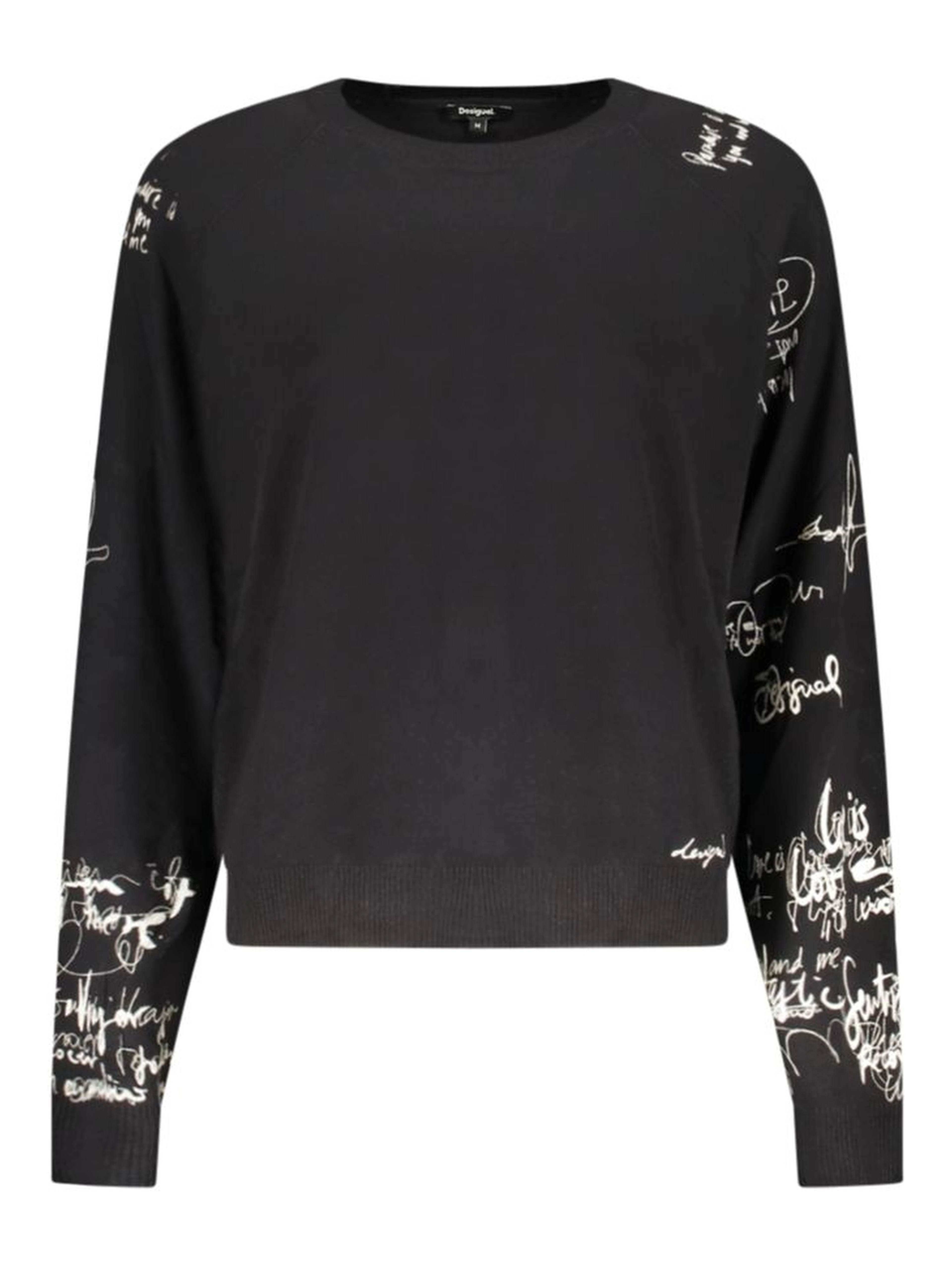 Black Viscosa Women Sweater