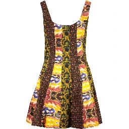 Giallo Cotton Women Dress