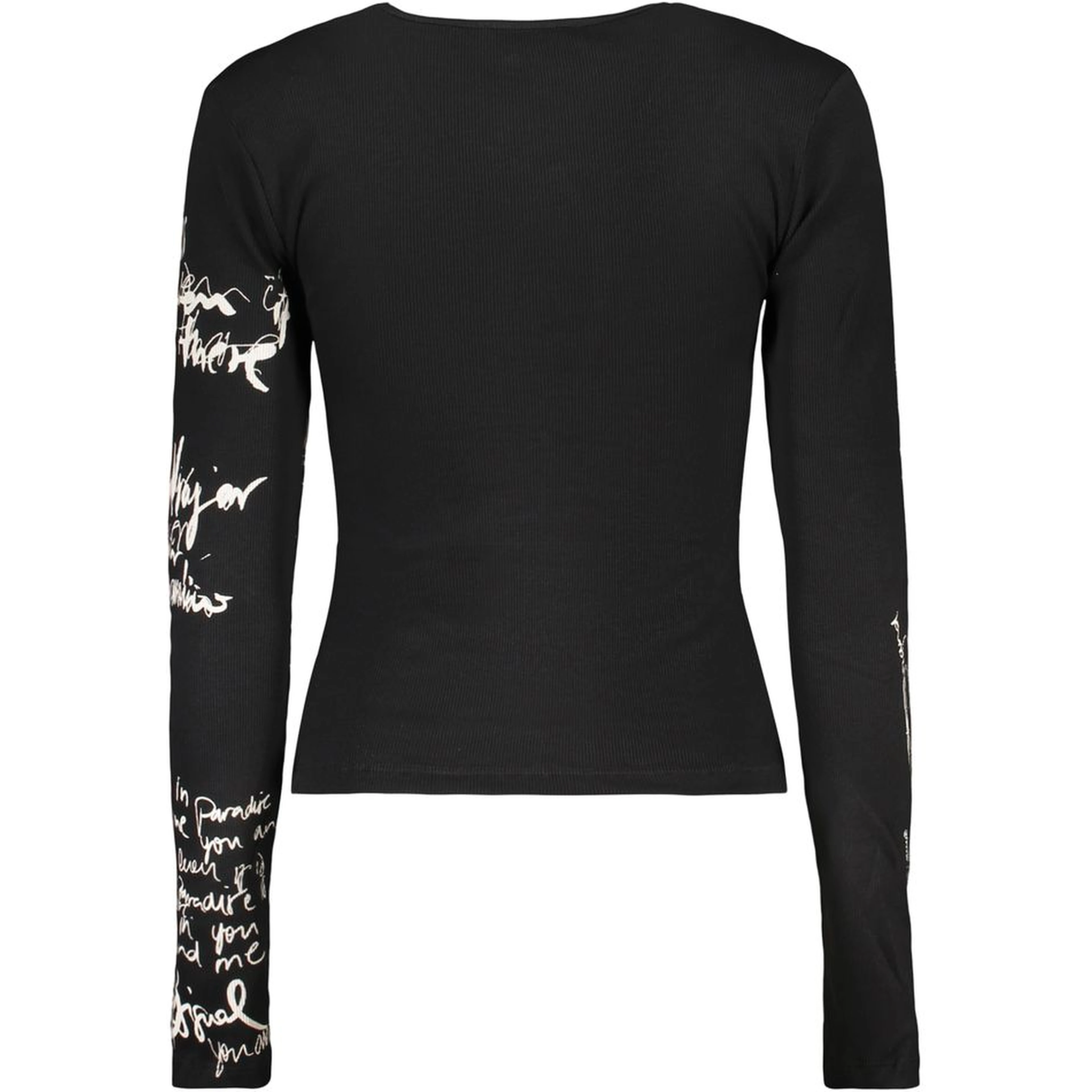Black Cotton Women's Knitwear