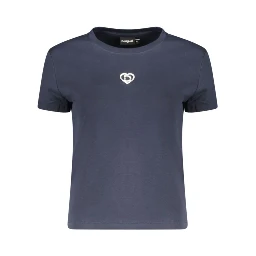 Blue Cotton T-Shirt