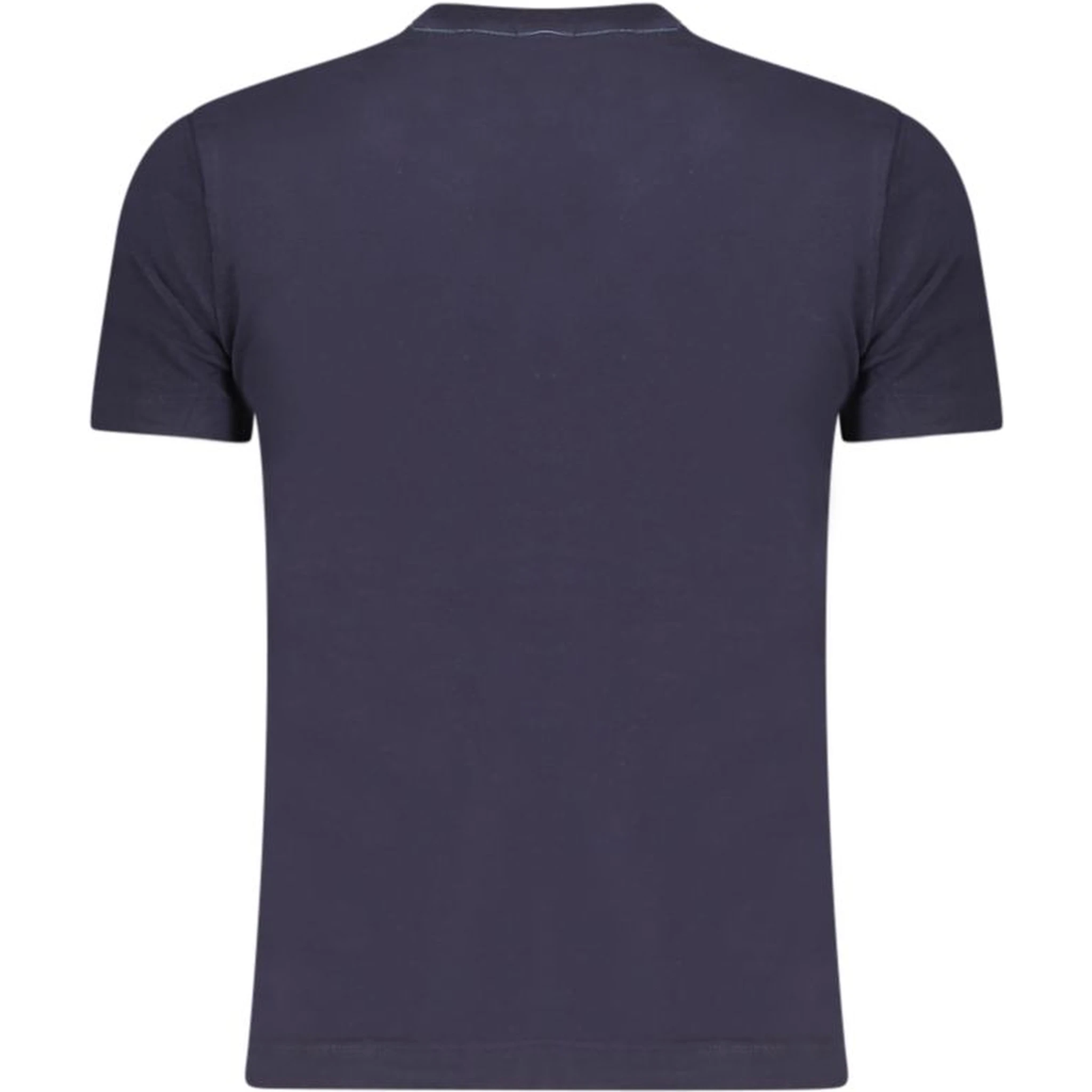 Blue Cotton Women T-Shirt