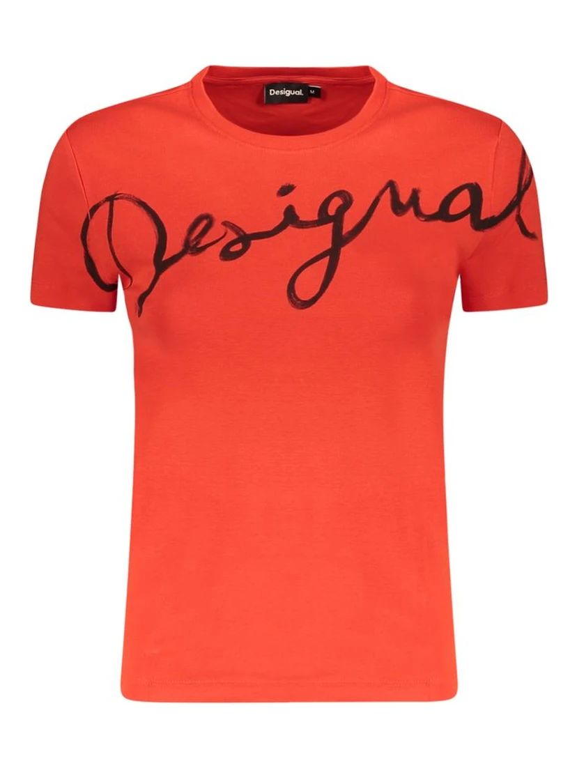 Rosso Cotton Women T-Shirt