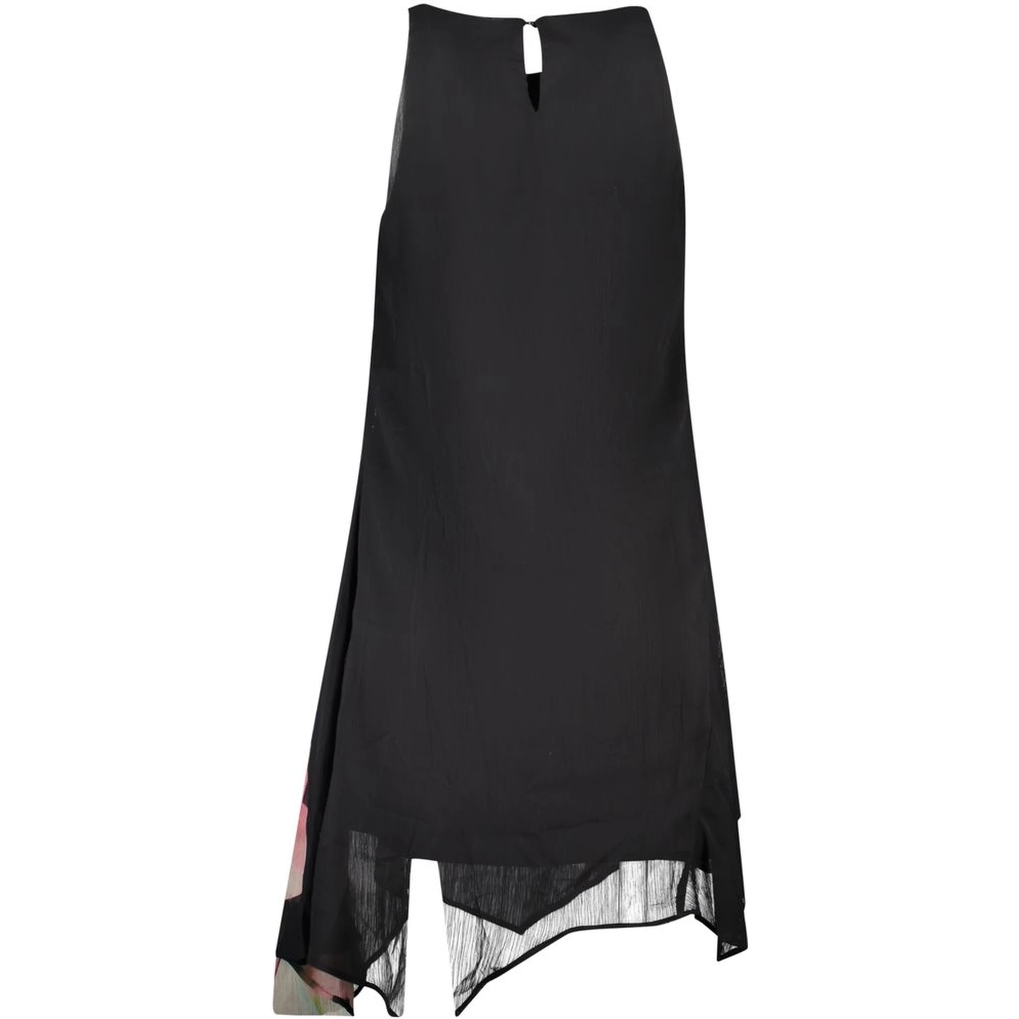 Black Polyester Women's Dress