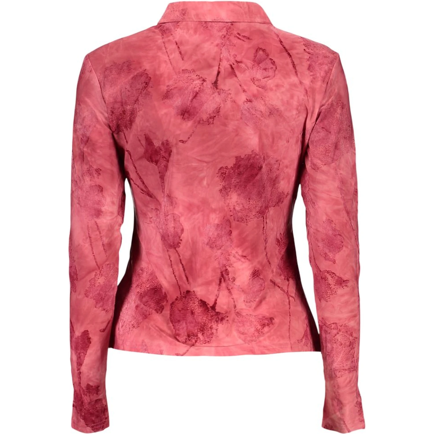 Rosso Polyester Women Shirt