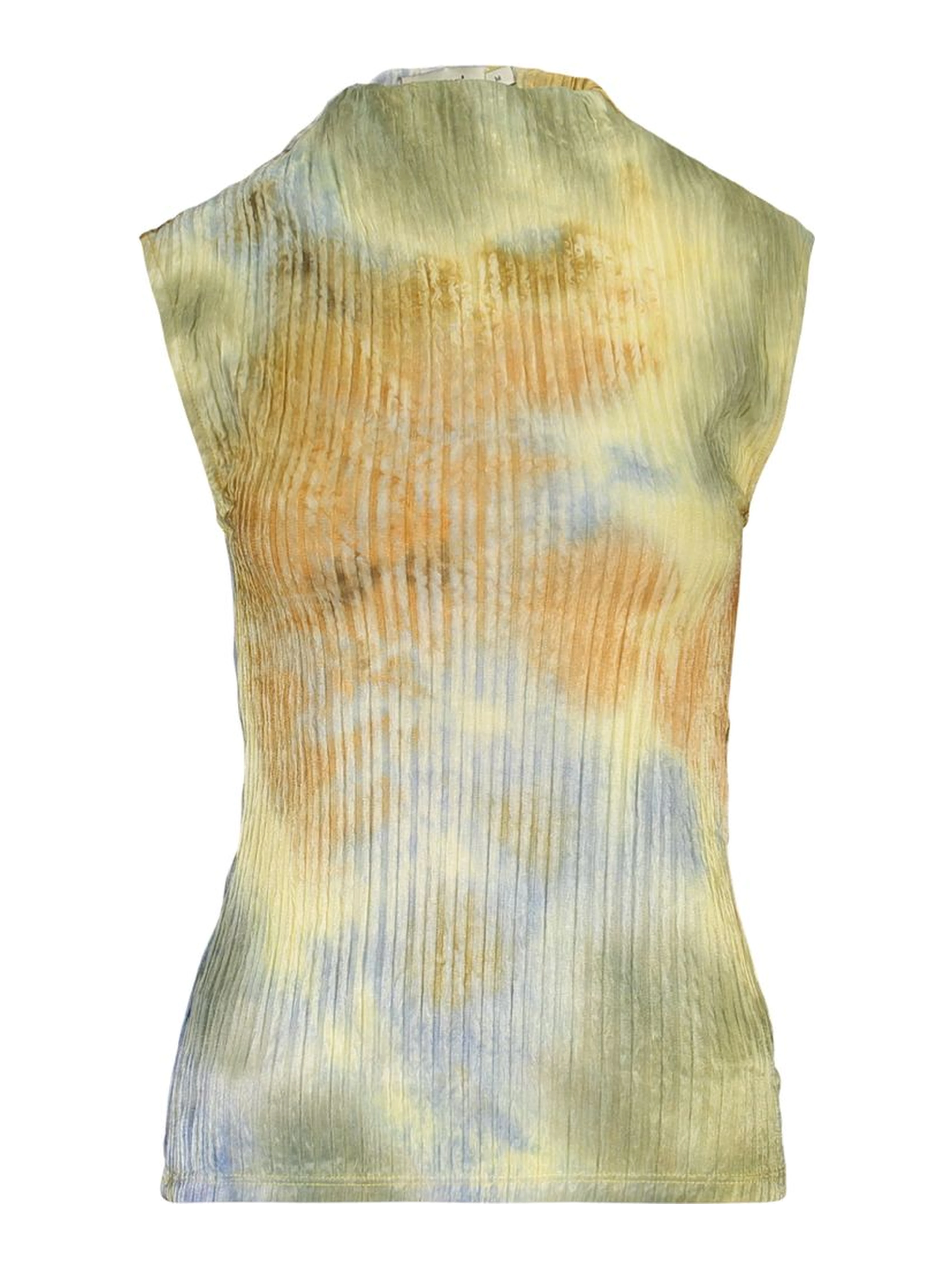 Giallo Polyester Women Tank Top