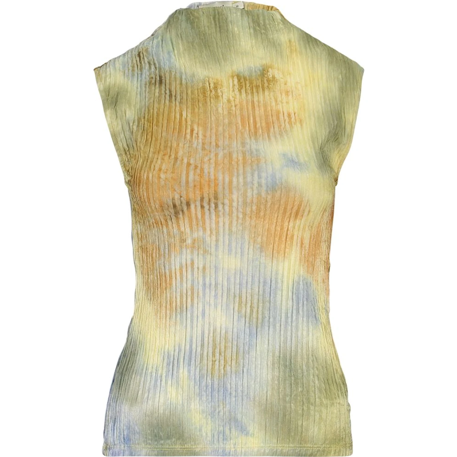 Giallo Polyester Women Tank Top