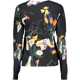 Black Viscose Women's Sweater