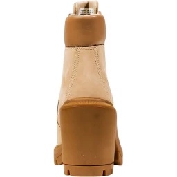 Beige Suede Leather Ankle Boots