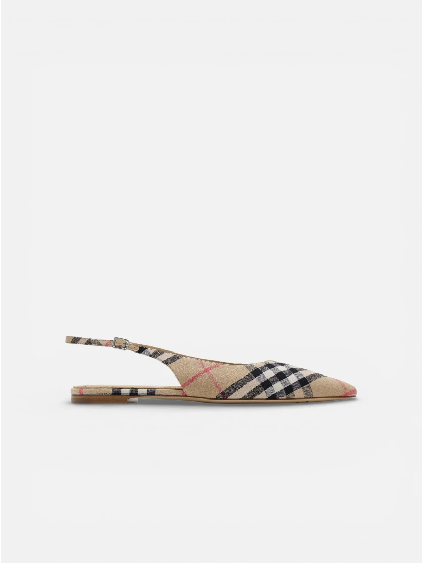 BURBERRY ballet flats
