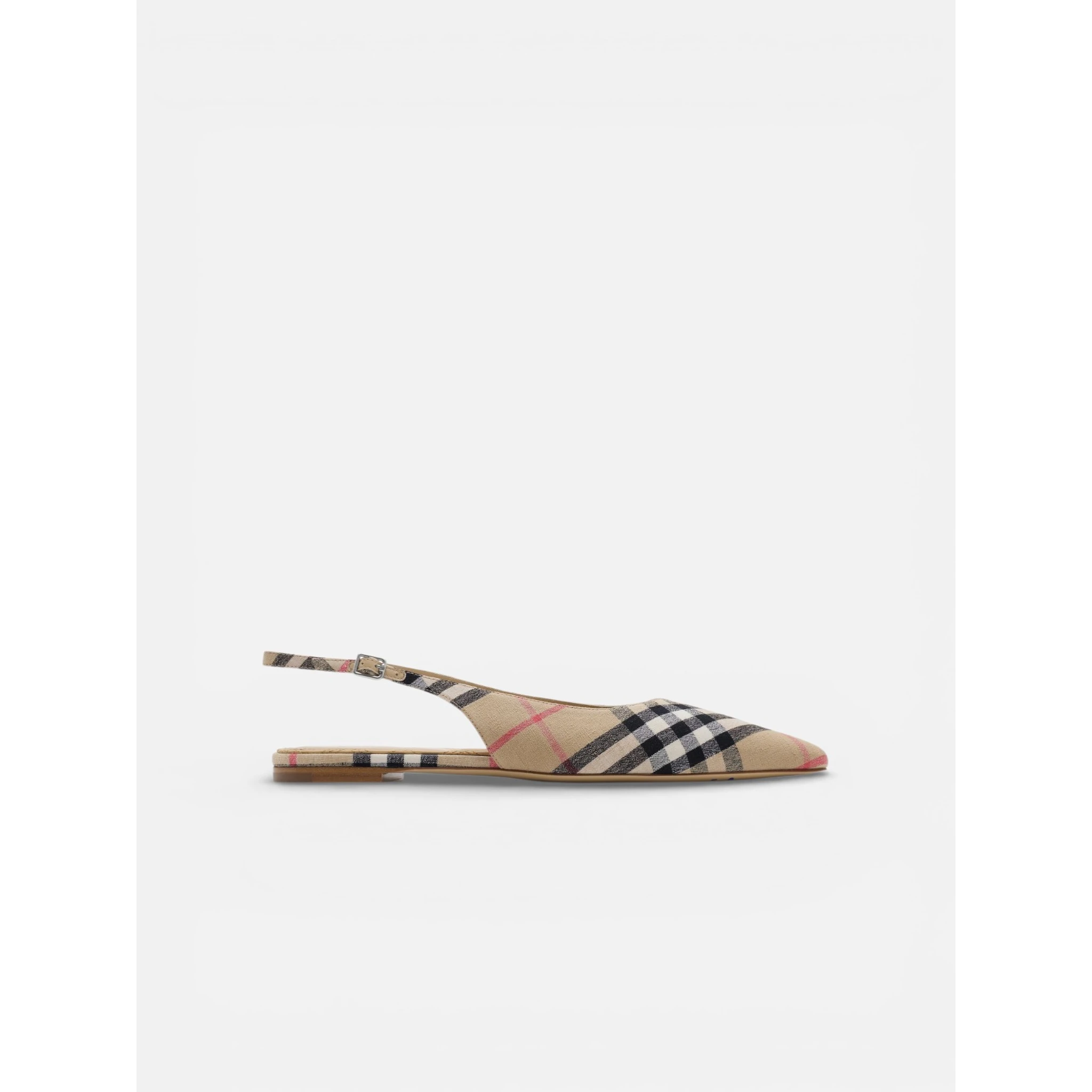 BURBERRY ballet flats