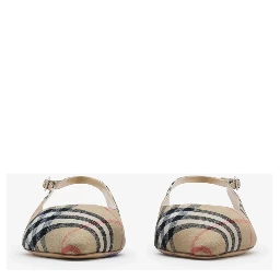 BURBERRY ballet flats