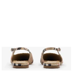 BURBERRY ballet flats