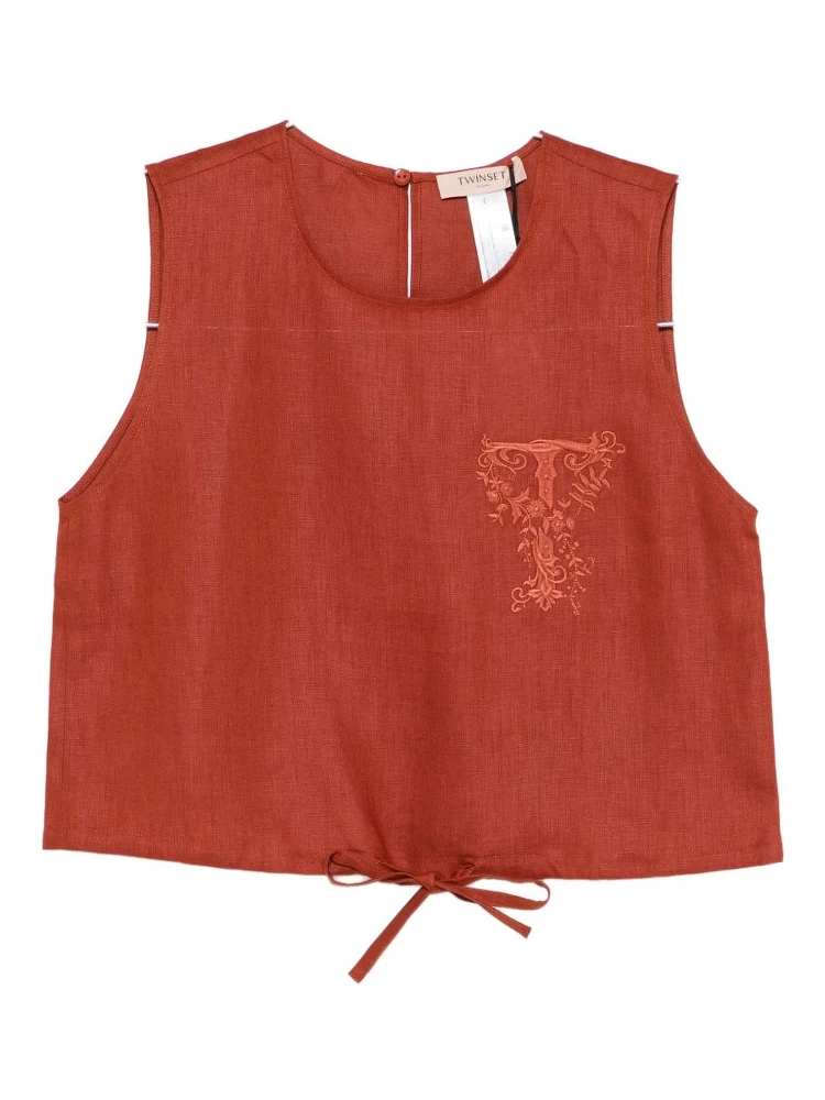 Twin-set Top Brown